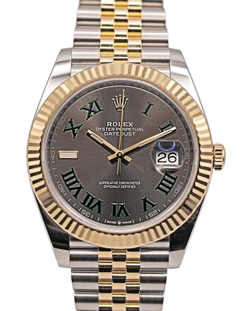 rolex datejust 41mm jubilee wimbledon.